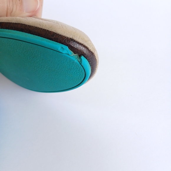 Tieks Beige Leather Ballet Flats Size 7 - Picture 6 of 9